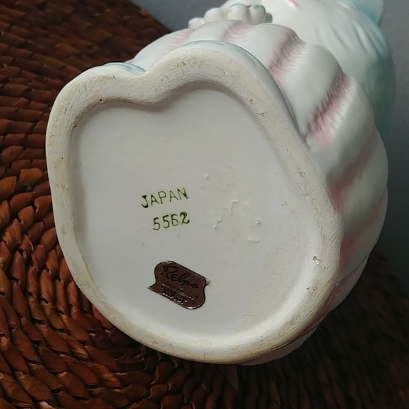 Vintage Relpo Japan cat planter vase RARE - Picture 6 of 8